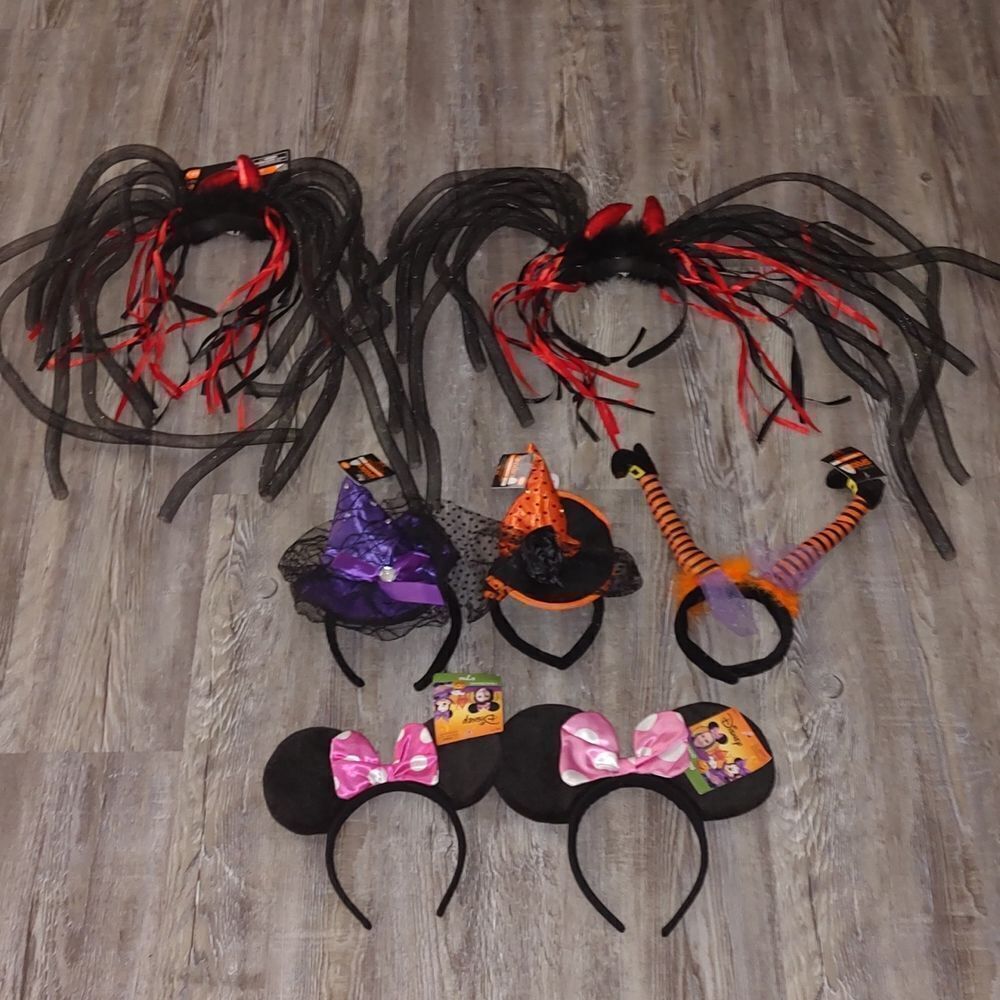 Bundle of 7 Halloween headbands all are new